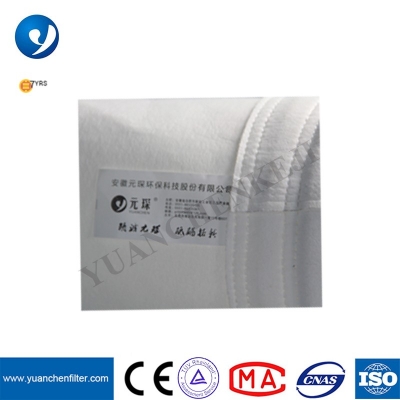 Túi lọc Polyester công nghiệp nhiệt độ thấp 550gsm
