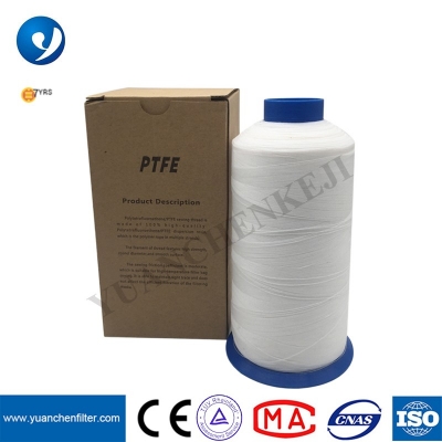 Chỉ khâu PTFE độ bền cao của túi lọc Baghouse