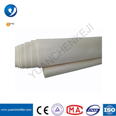 polyester PPS PTFE kim không dệt được đục lỗ cho túi lọc bụi