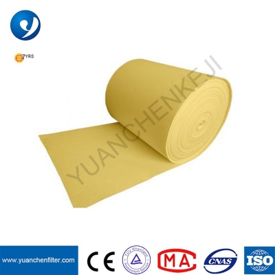 100% vải P84 độ dày 2mm 260 độ xử lý hoàn thiện cài đặt nhiệt đơn lịch để làm túi lọc bụi