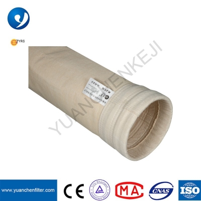 550g PPS + túi lọc bụi PTFE để xử lý khí thải
