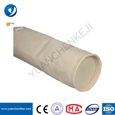 Túi lọc bụi 550g PPS / PTFE cho nhà máy điện
