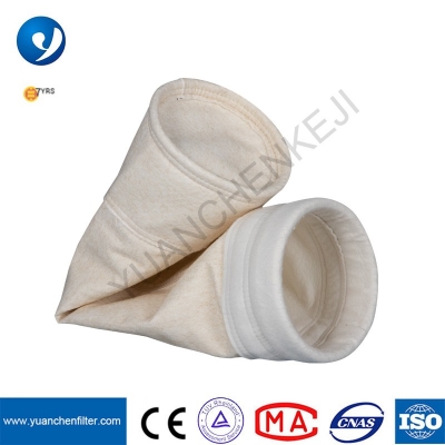 bộ lọc bụi công nghiệp không dệt sợi NOMEX bộ lọc bụi tay áo bộ lọc sock túi lọc aramid
