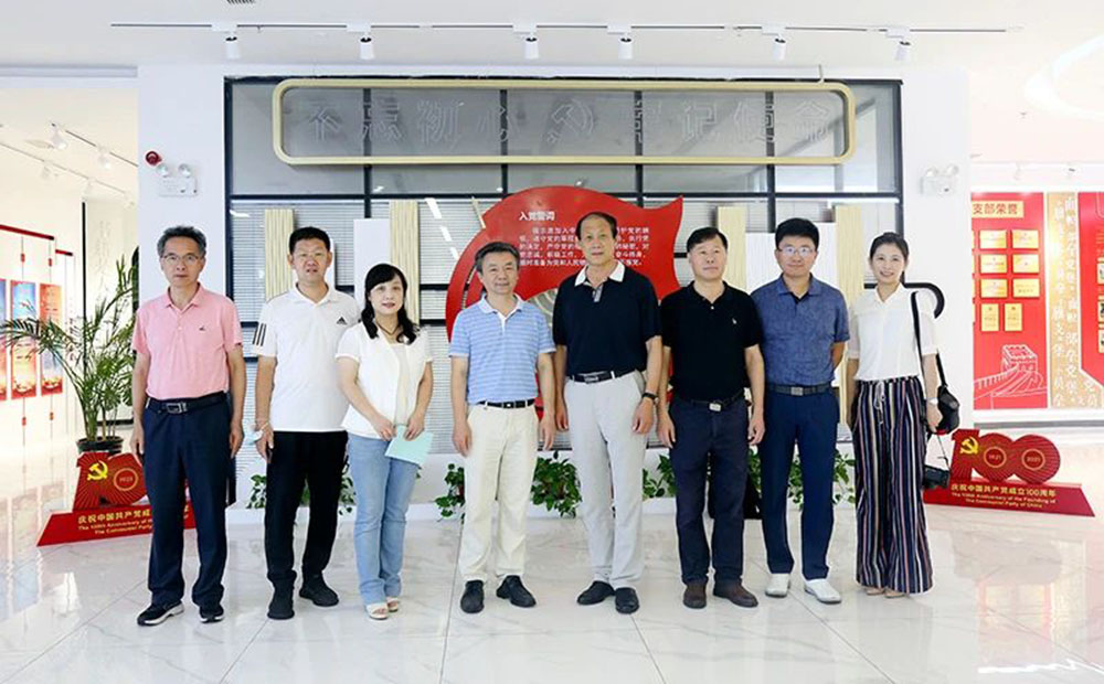 Nhóm nghiên cứu của Tỉnh ủy Liêu Ninh của xã Jiu San đã đến thăm công nghệ Yuanchen